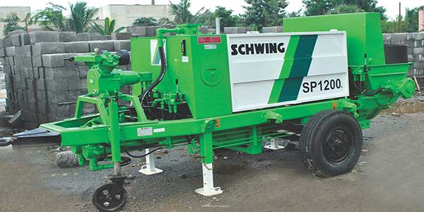 Squeeze Type Concrete Pumps